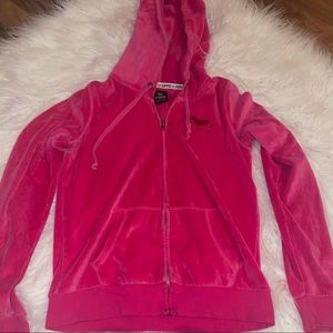 Pink Victoria’s Secret velour jacket